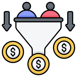 Sale funnel icon