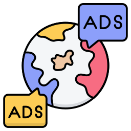 Global ads icon