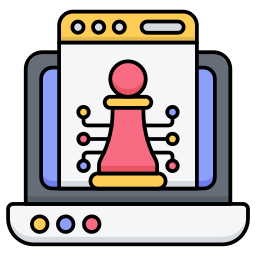 Digital strategy icon