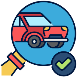 Car inspection icon