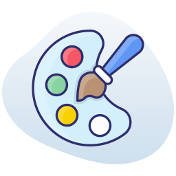 Paint palette icon