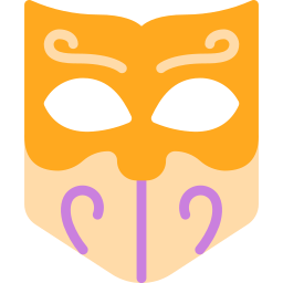 Carnival mask icon