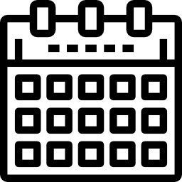 calendrier Icône