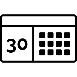 Calendar icon