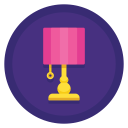 Table lamp icon