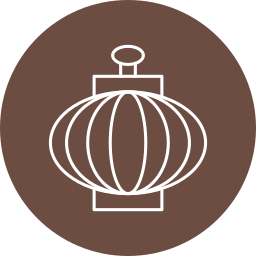 chinesische lampe icon