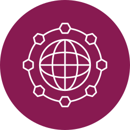 Global network icon