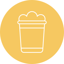 Sand bucket icon