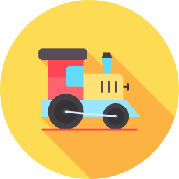 Toy train icon