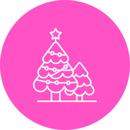 Christmas tree icon