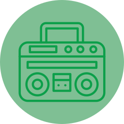 Boom box icon