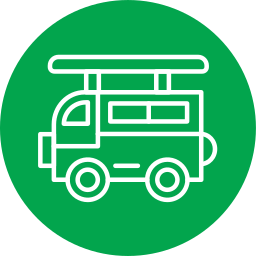 Surf van icon