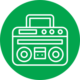 Boom box icon