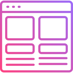 Website layout icon