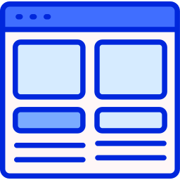 Website layout icon