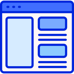 Website layout icon