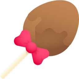 Chocolate egg icon