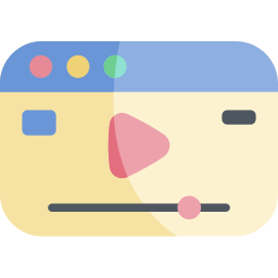 Video player icon