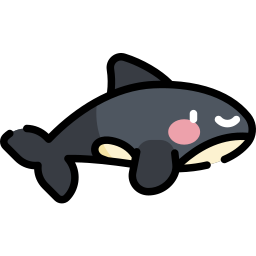 Killer whale icon