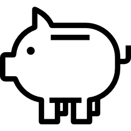 Piggy bank icon