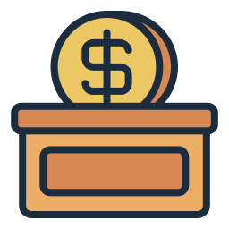 Donation box icon