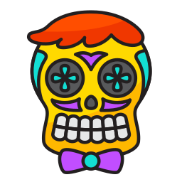 dia de muertos ikona