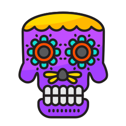 dia de muertos icona