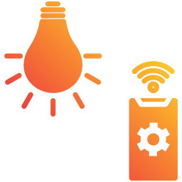 Éclairage intelligent Icône