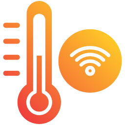 thermostat intelligent Icône