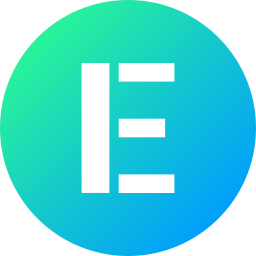 Letter e icon