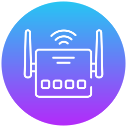 Wireless router icon