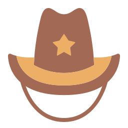 cowboyhoed icoon