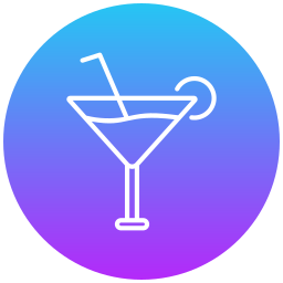 cocktail glas icon