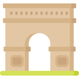 arc de triomphe Icône