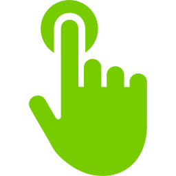 Hand pointer icon