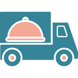 Food delivery icon