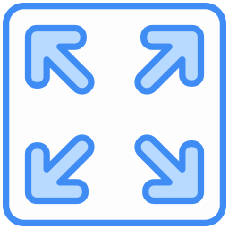 ganzer bildschirm icon