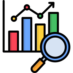 analyse comparative Icône