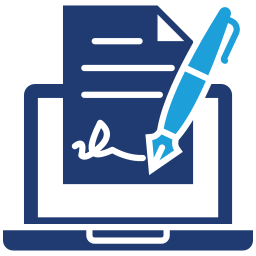 Digital signature icon