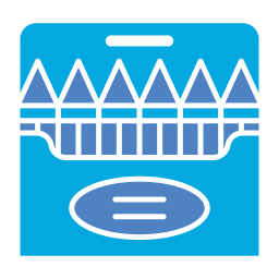 couleur du crayon Icône
