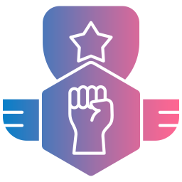 Freedom fighter icon