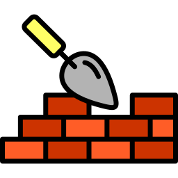 Brick wall icon