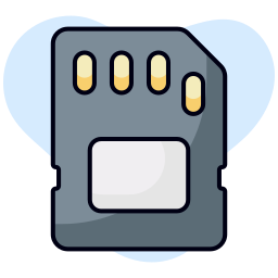 Memory card icon