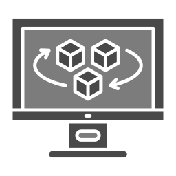 cubo 3d Ícone