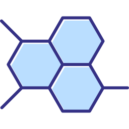 molecular Ícone