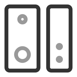sistema sonoro icona