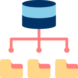 stockage de données Icône