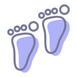 Feet icon