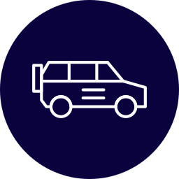 Suv car icon