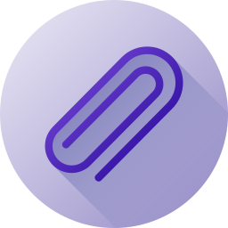 Paper clip icon